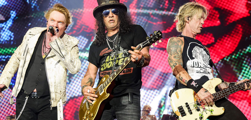 Guns N’ Roses é adicionado ao menu de artistas convidados para os shows do Aerosmith