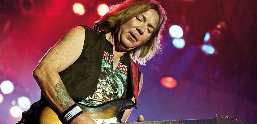 A liderança do Iron Maiden vem de Steve Harris, Bruce Dickinson e Rod Smallwood, segundo Dave Murray