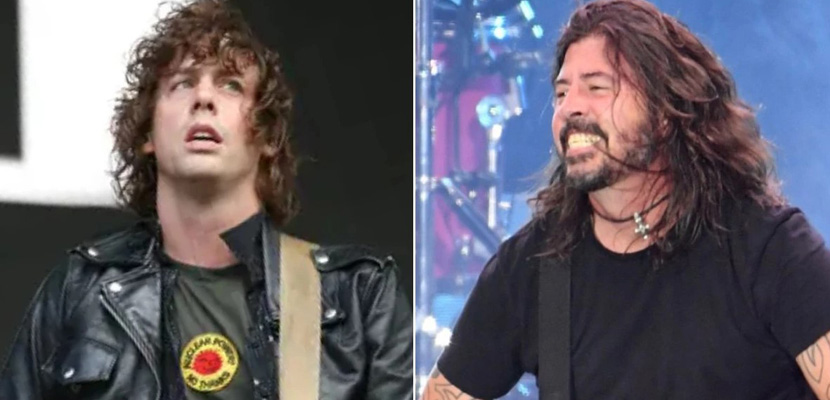 Johnny Borrell socou Dave Grohl na cara e foi a pedido do próprio rock star