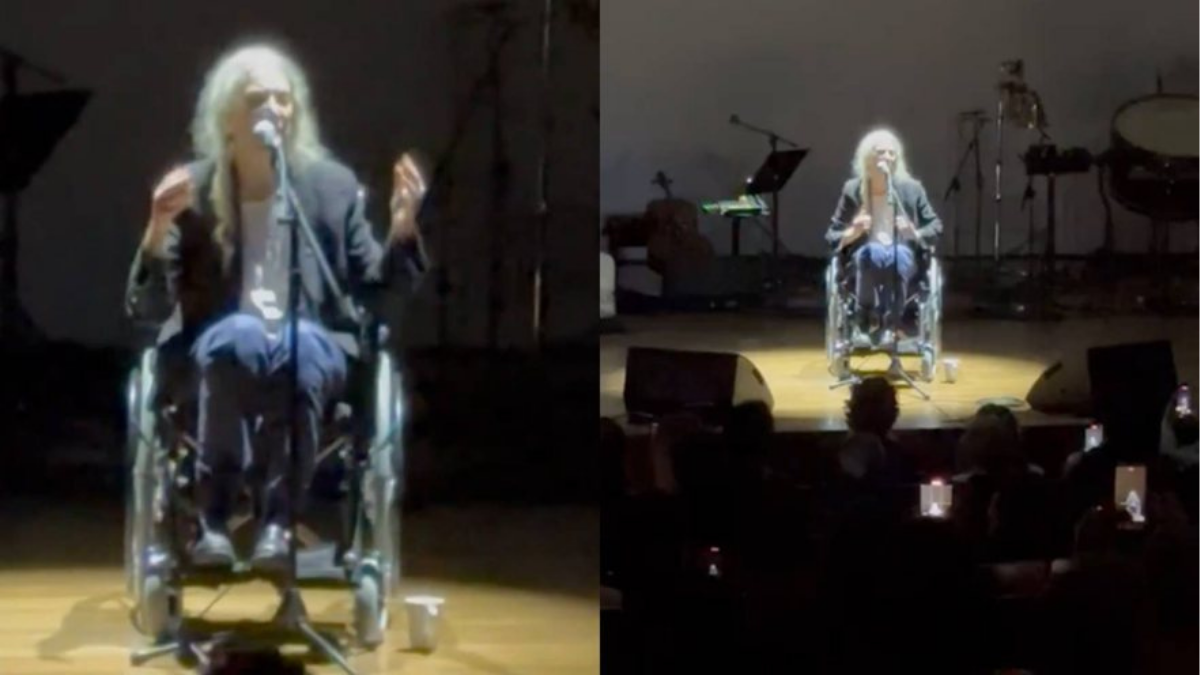 Patti Smith desmaia em show em São Paulo: “O médico disse que não posso prosseguir”