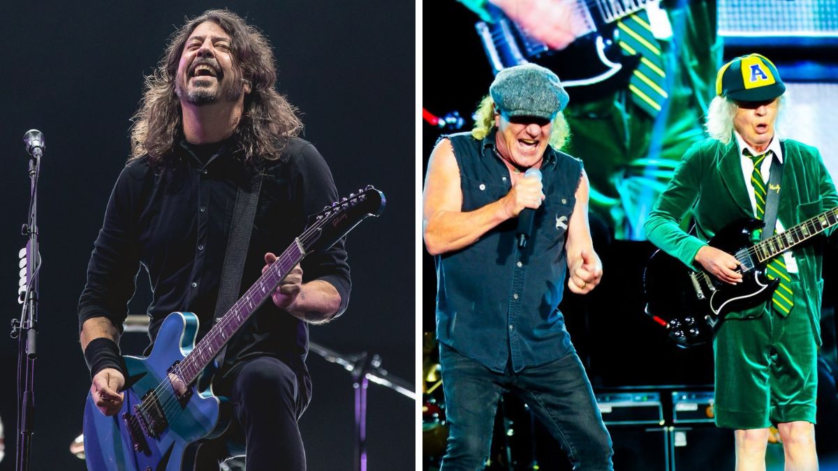Foo Fighters abre show do AC/DC e Dave Grohl sugere turnê conjunta