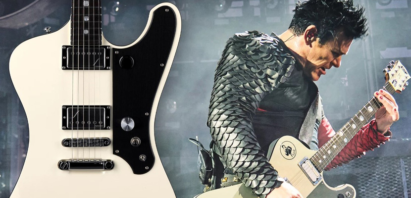 Richard ZK (Rammstein) mostra detalhes da nova guitarra LTD RZK-III