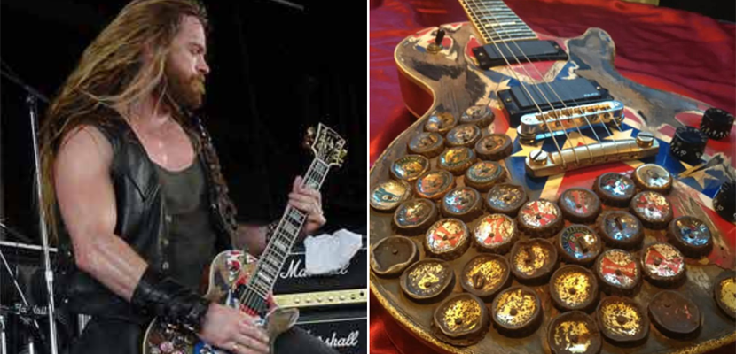 Por que Zakk Wylde nunca mais usou a guitarra Gibson Les Paul Custom The Rebel