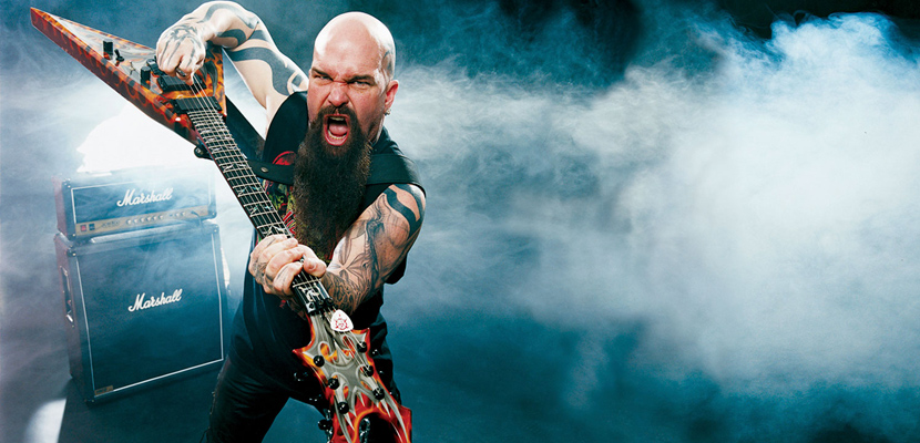 Kerry King nomeia seus cinco melhores guitarristas de rock e metal de todos os tempos