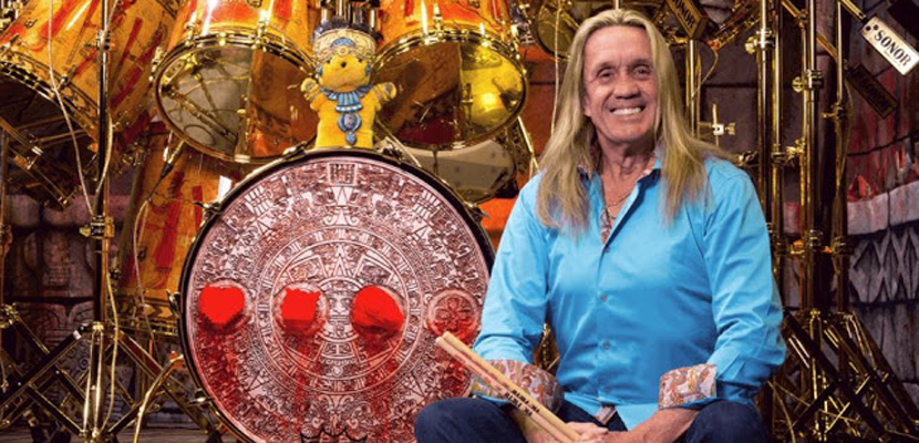 Nicko McBrain (Iron Maiden) se apresenta no evento beneficente HomeSafe